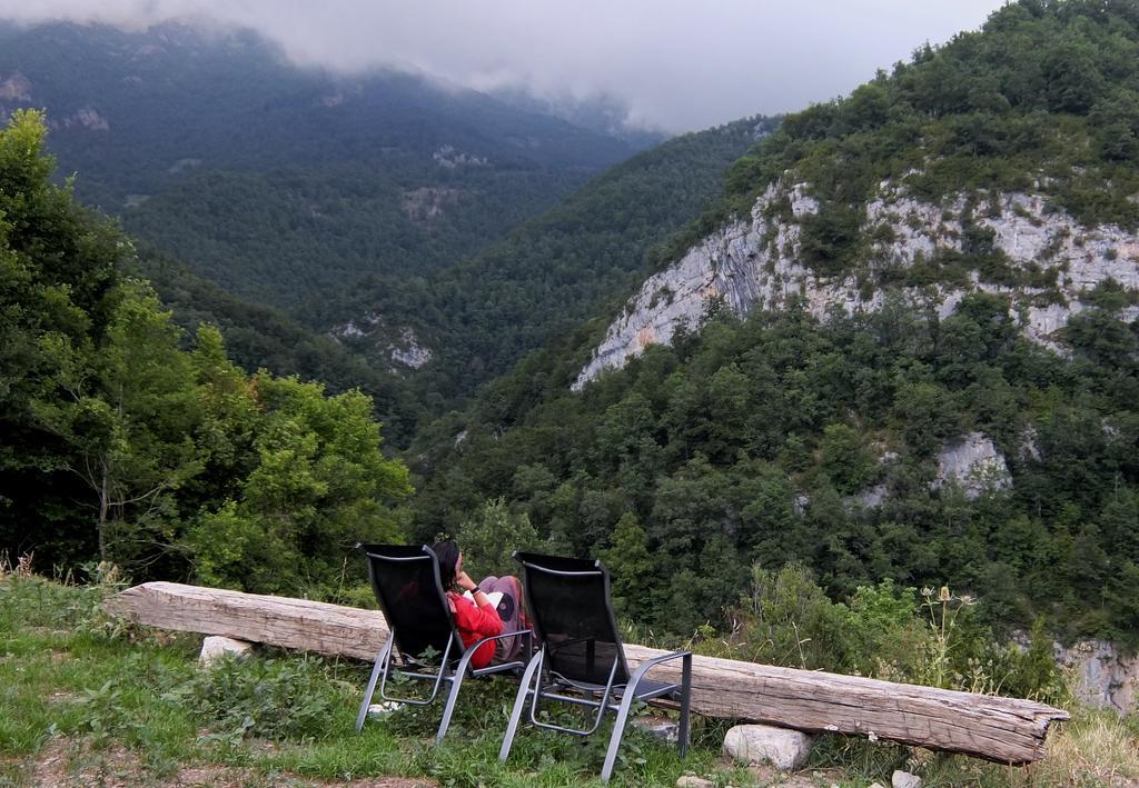 Mas Rural El Negre Hostel Ogassa Bagian luar foto